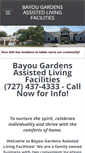 Mobile Screenshot of bayougardensalf.com